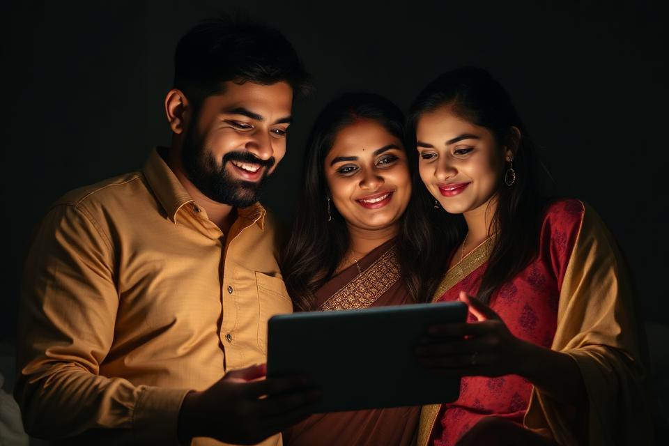 A happy family